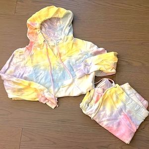 LoveShackFancy Tie Dye Sweats Set